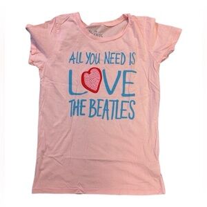 The Beatles All You Need Is Love Women's T-Shirt Size L